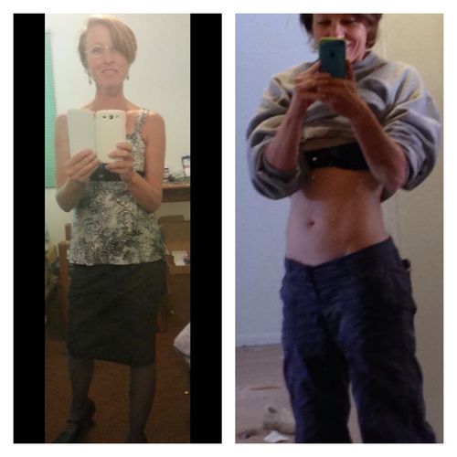 Tamara beat the dreaded skinny fat, even with rest