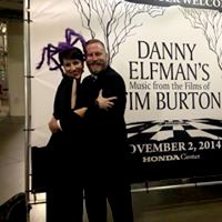 After performing a solo with Danny Elfman at the E