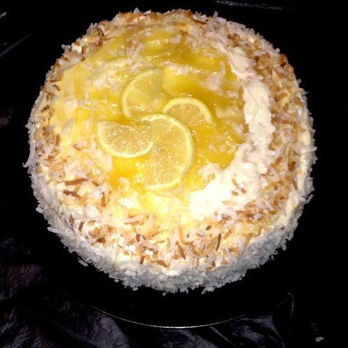 Lemon Coconut Cake