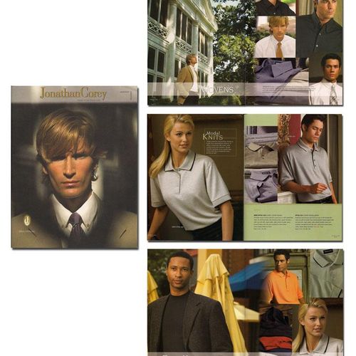 Jonathan Corey sportswear apparel product catalog