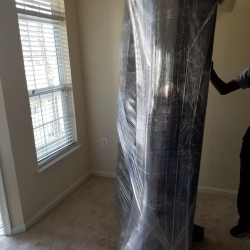 That's how we can wrap your furniture