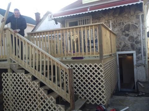 Deck after is finished