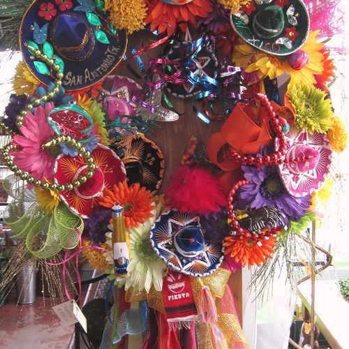 A similar wreath can be made - $325