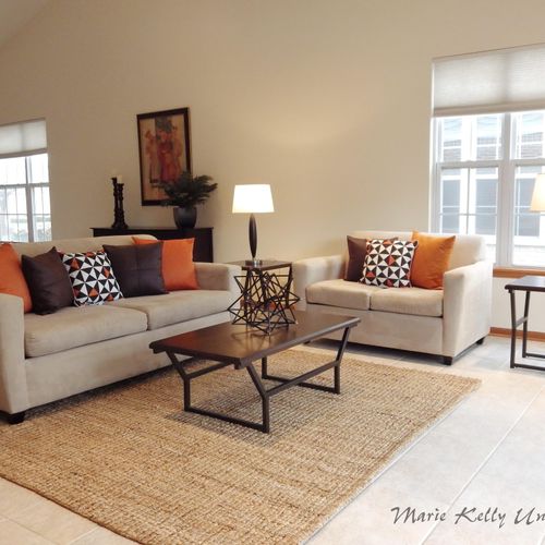 Vacant Home Staging by Marie Kelly Unlimited