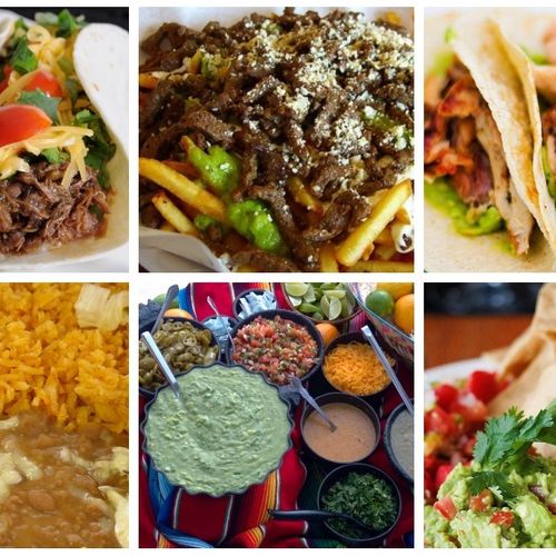 Flavorful Mexican Menus Available 