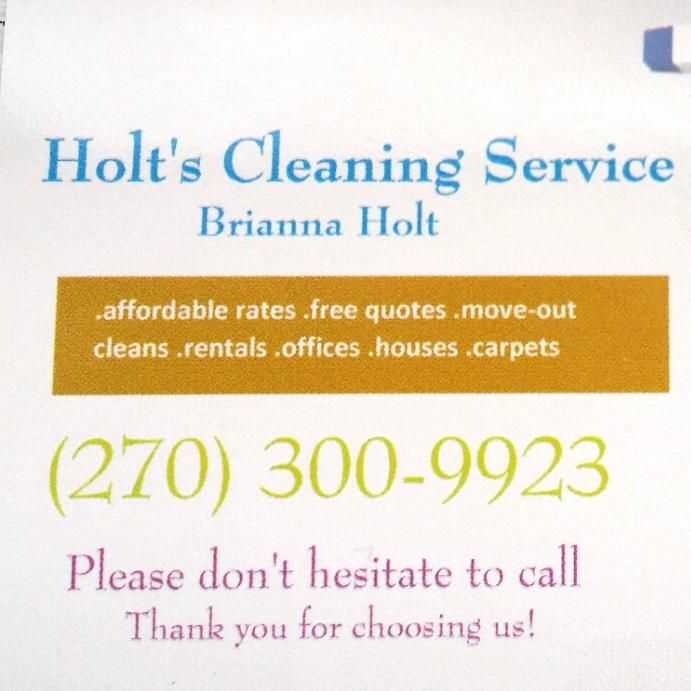 Holt's Cleaning Service