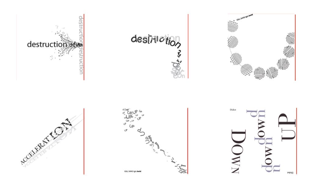 Visual text graphics