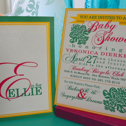 Personalized Invitations and themes!