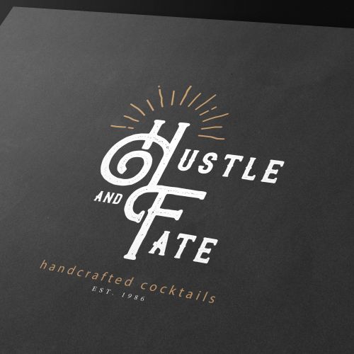 Hustle and Fate Speakeasy Logo
