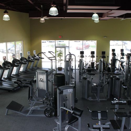 SA Fitness also has a wide selection of machines f