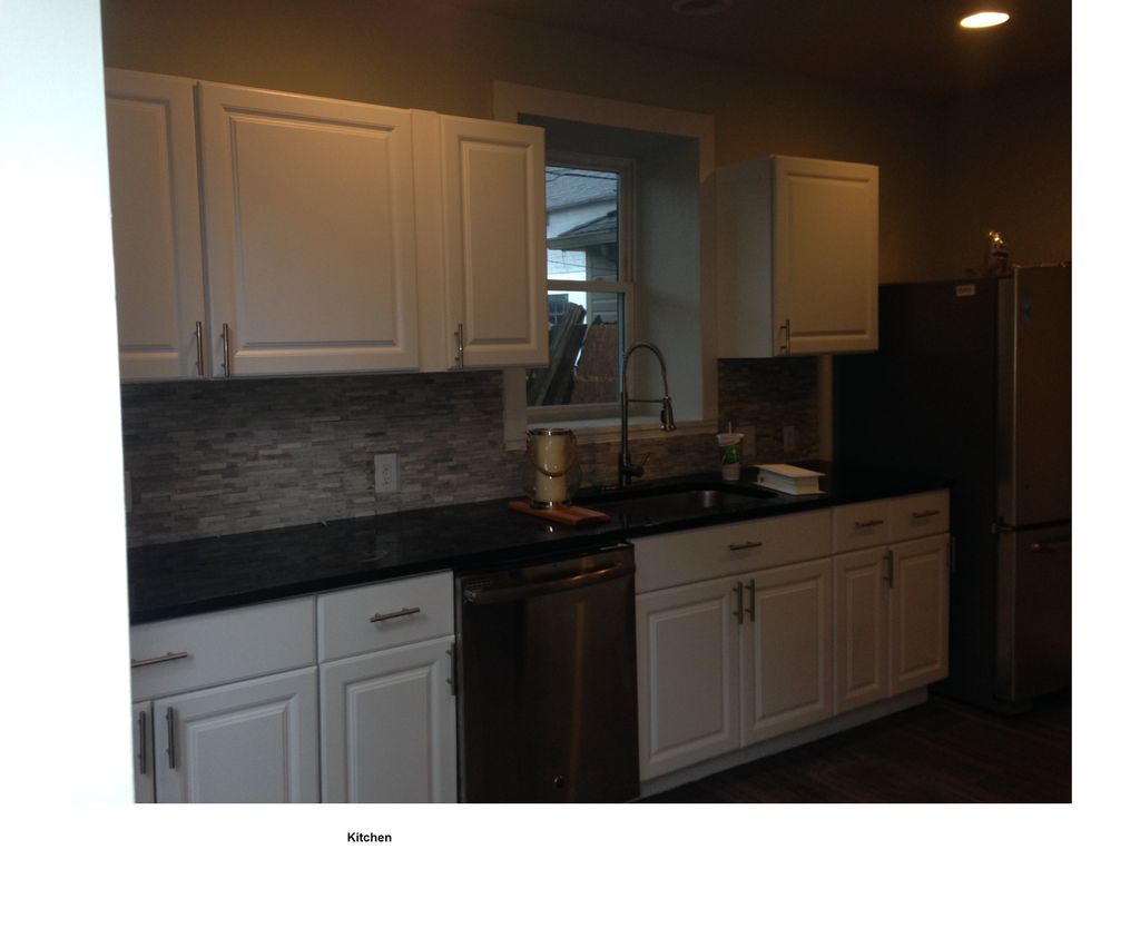 -Complete Residential Remodel
-Finished kitchen