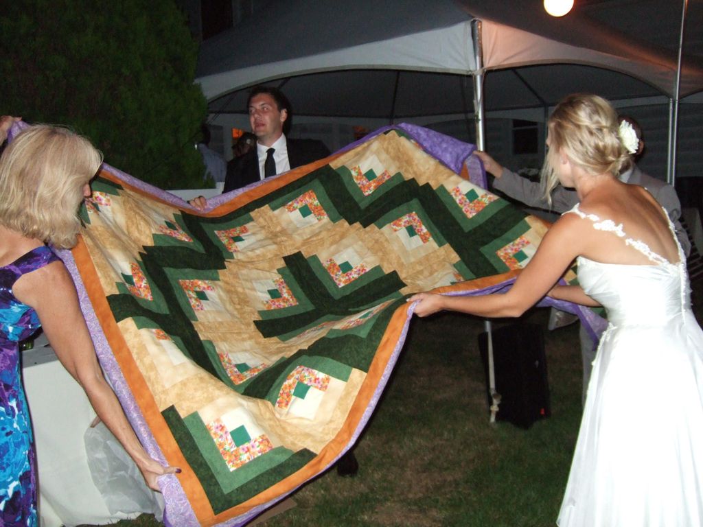 log cabin quilt