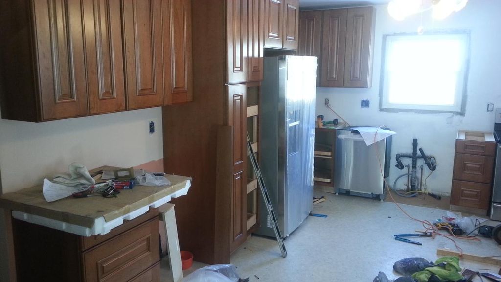 Big Farm House Kitchen in Progess.