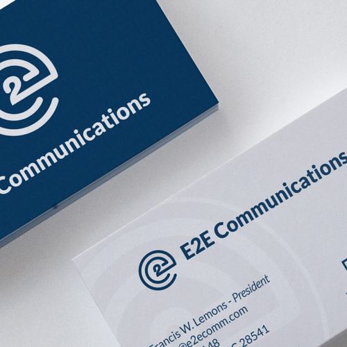 Logo design and business card design for telecommu