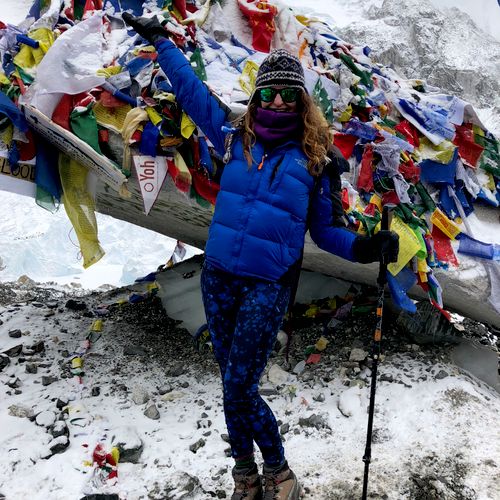 Basecamp Everest 17,600ft of elevation 