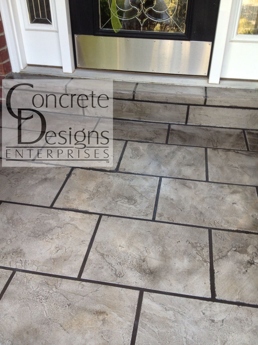 CDE; Exterior_Decorative Concrete Overlay in Large
