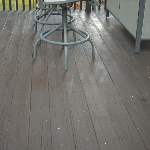 Deck building, repairs, staining, painting