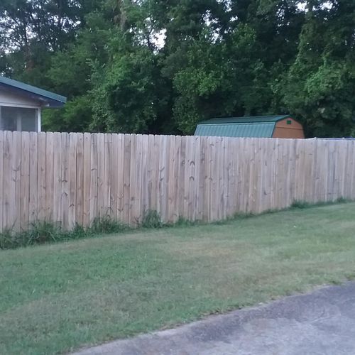 privacy fences! Workmanship built to last years ol