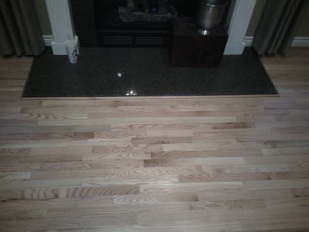 Oak hardwood floor we installed