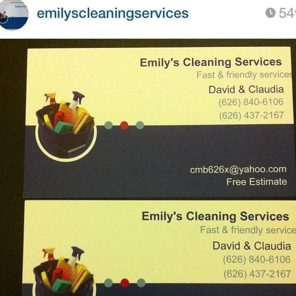 Emily's cleaning Services