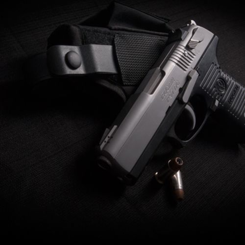 A product photograph of a Ruger .45