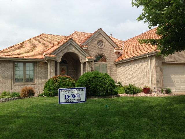 Heavy Cedar Woodshake Roof