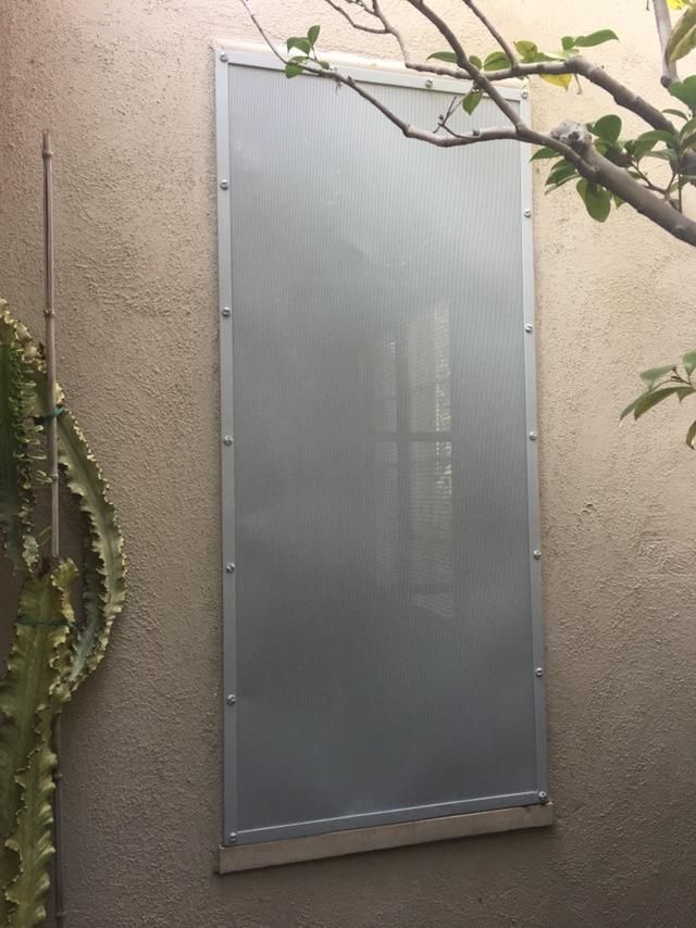 Security windows I built for my client in LA