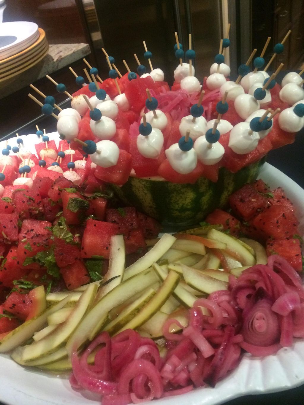Watermelon and Mozzarella!