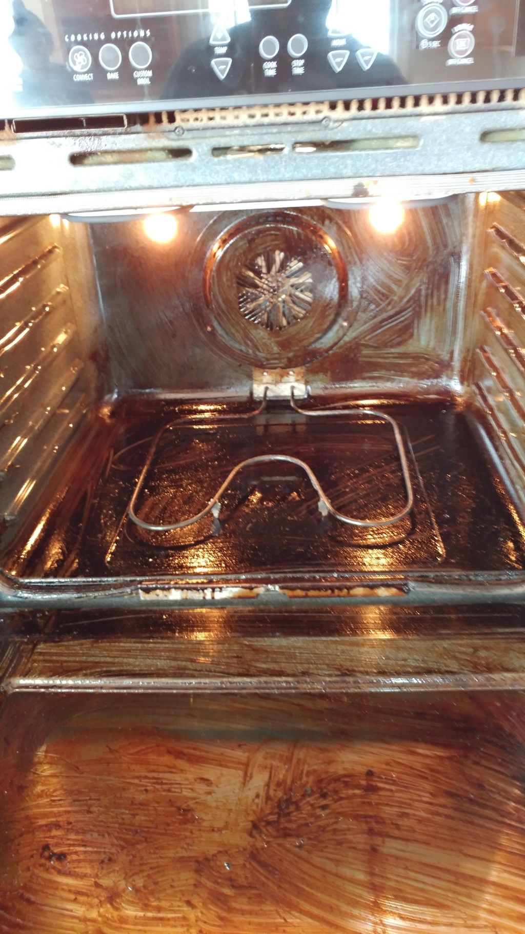 "Before" Oven Cleaning