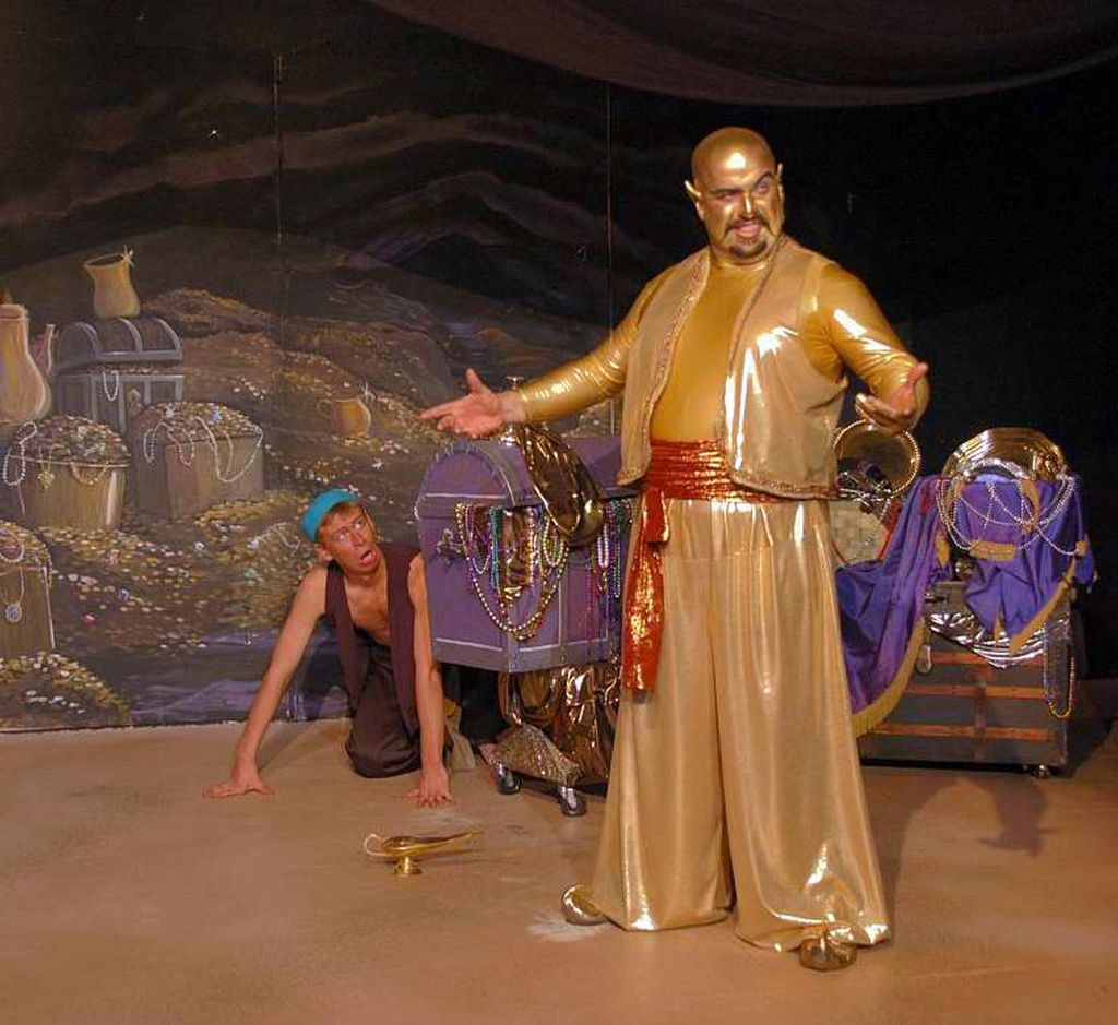 SCENIC DESIGN for "Aladdin"