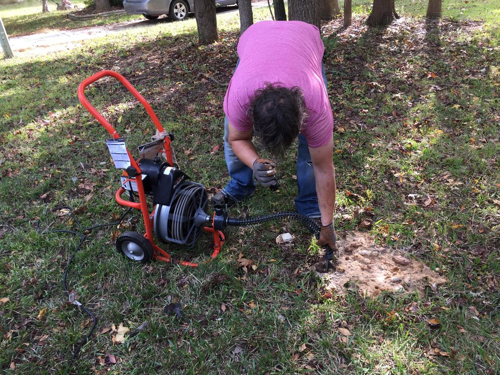 Snake out main drain line. Call today !! 


