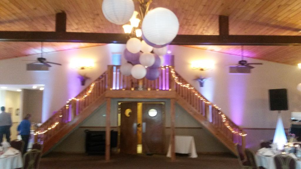 Two tone wash lighting at Gatherings