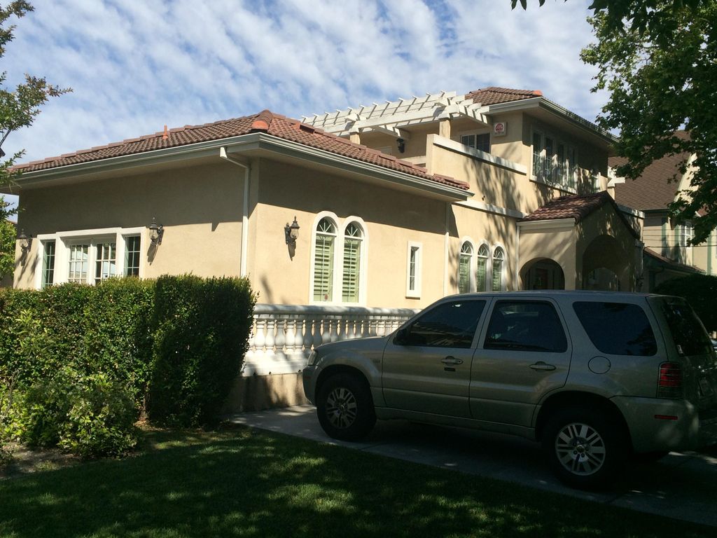 This is a two story office building for the Greek 