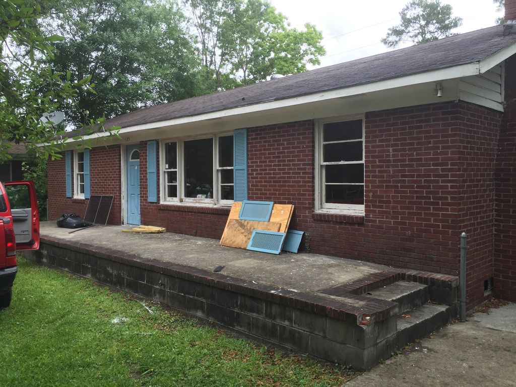 New doors, new paint, handrail front and back need