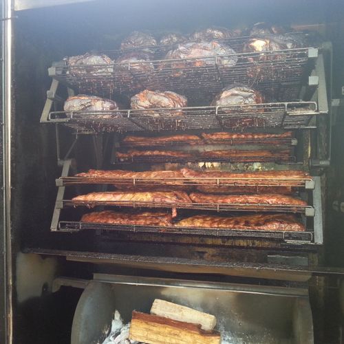 Freshly smoked BBQ is like a party in your mouth b