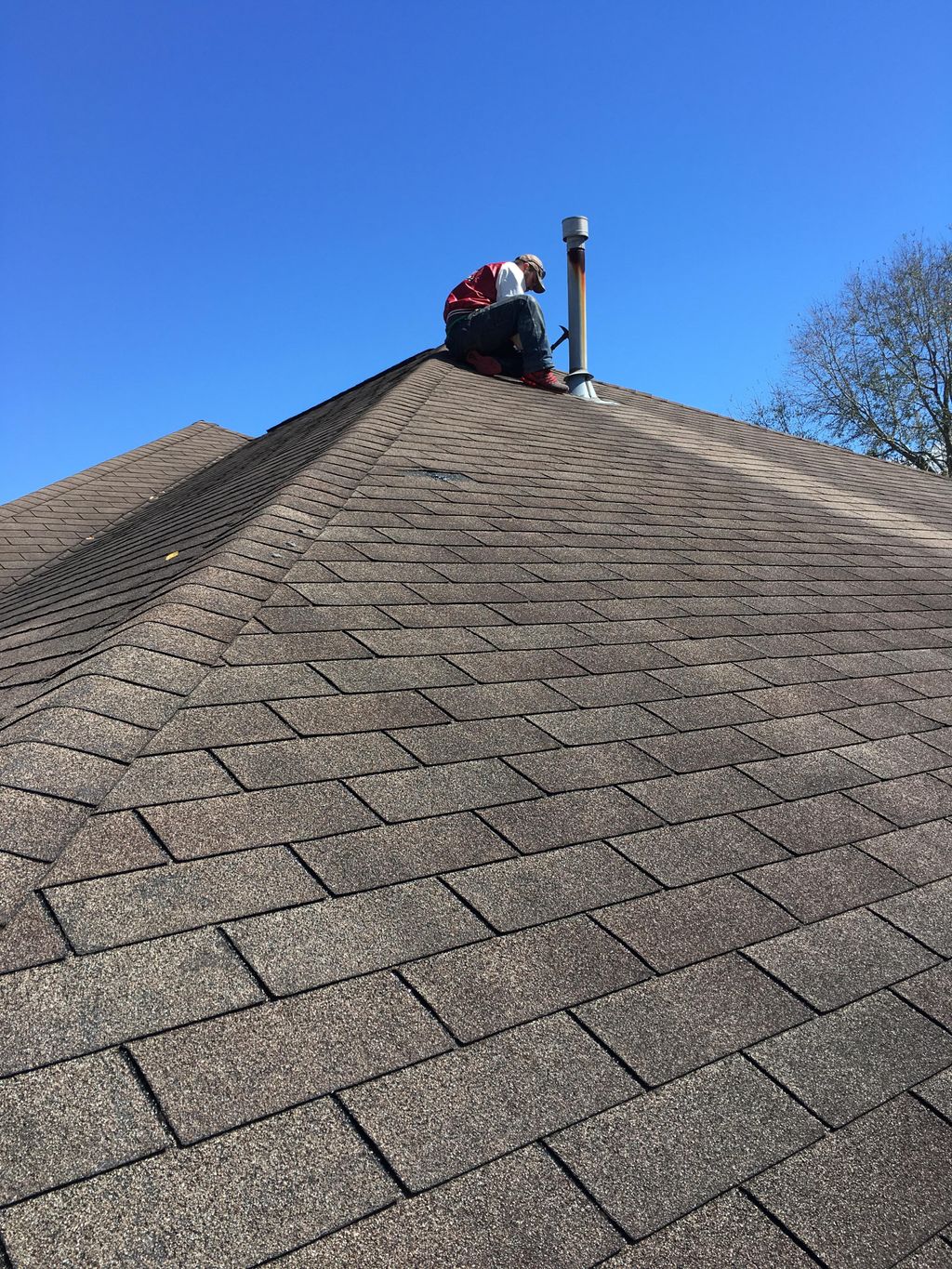 roof vent repair.