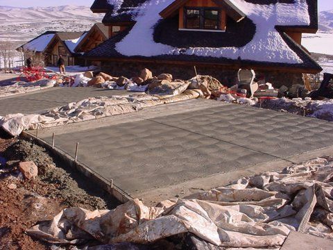 Large Patterned Concrete