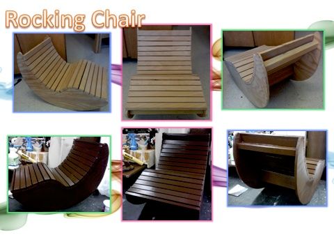 Original Rocking chair design. Made from scratch