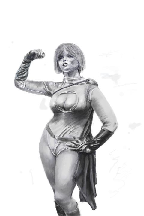 Digital sketch using Paniter11.