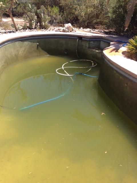 Started to drain