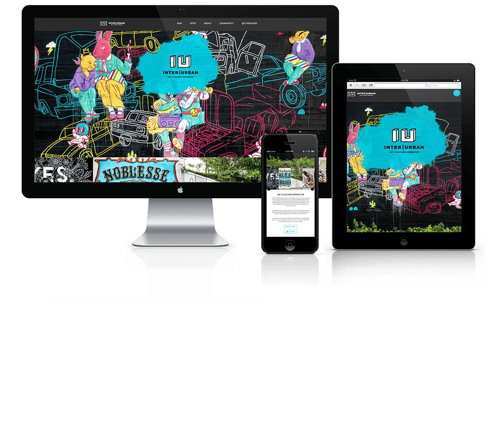 Inter Urban Website Design