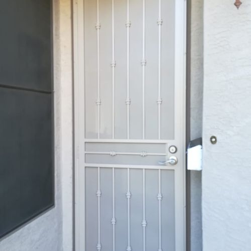 Titan Steel Security Door
