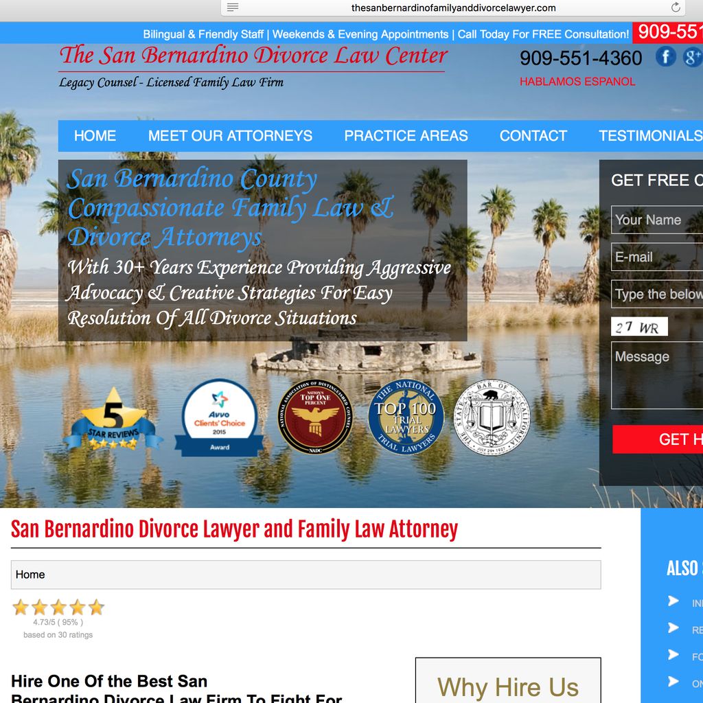 The San Bernardino Divorce Law Center