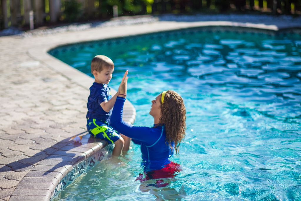 High fives for 4 year old Jake!