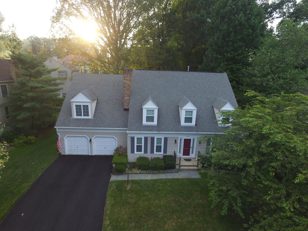 Home at sunset!