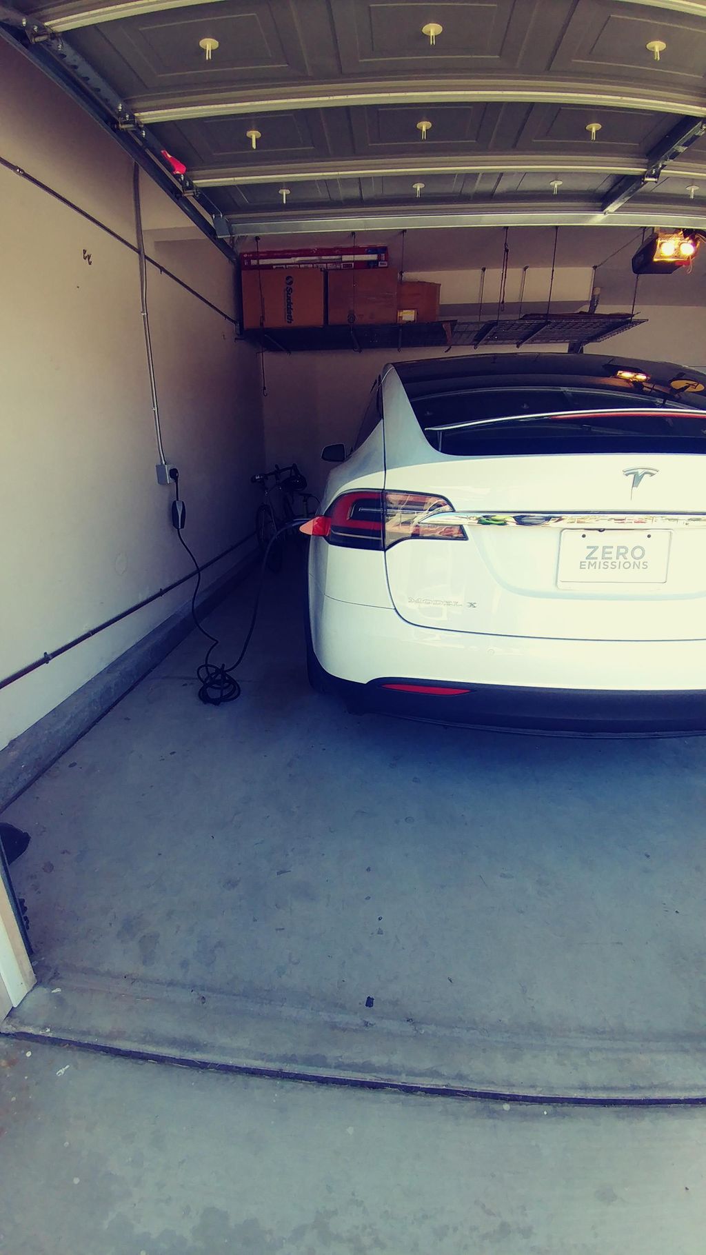 Nema 14-50 outlet charging Tesla. 