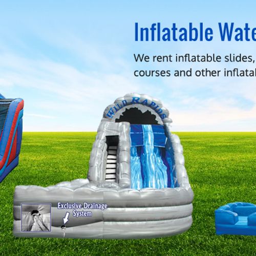Inflatable Water Slide Rentals TX