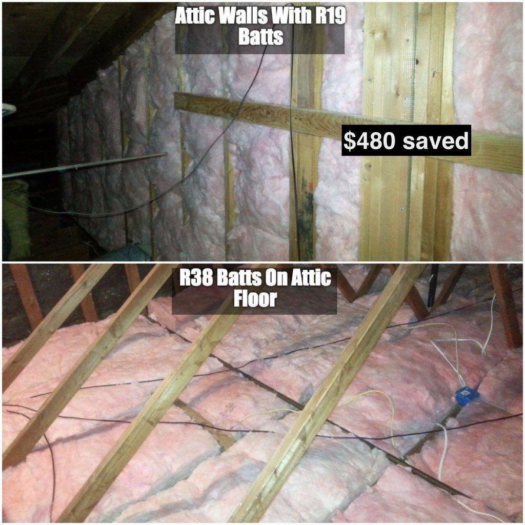 Batts/Rolls R-38 Owens-Corning Insulation. $480 sa