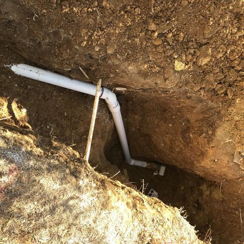 Sewer line replacement 