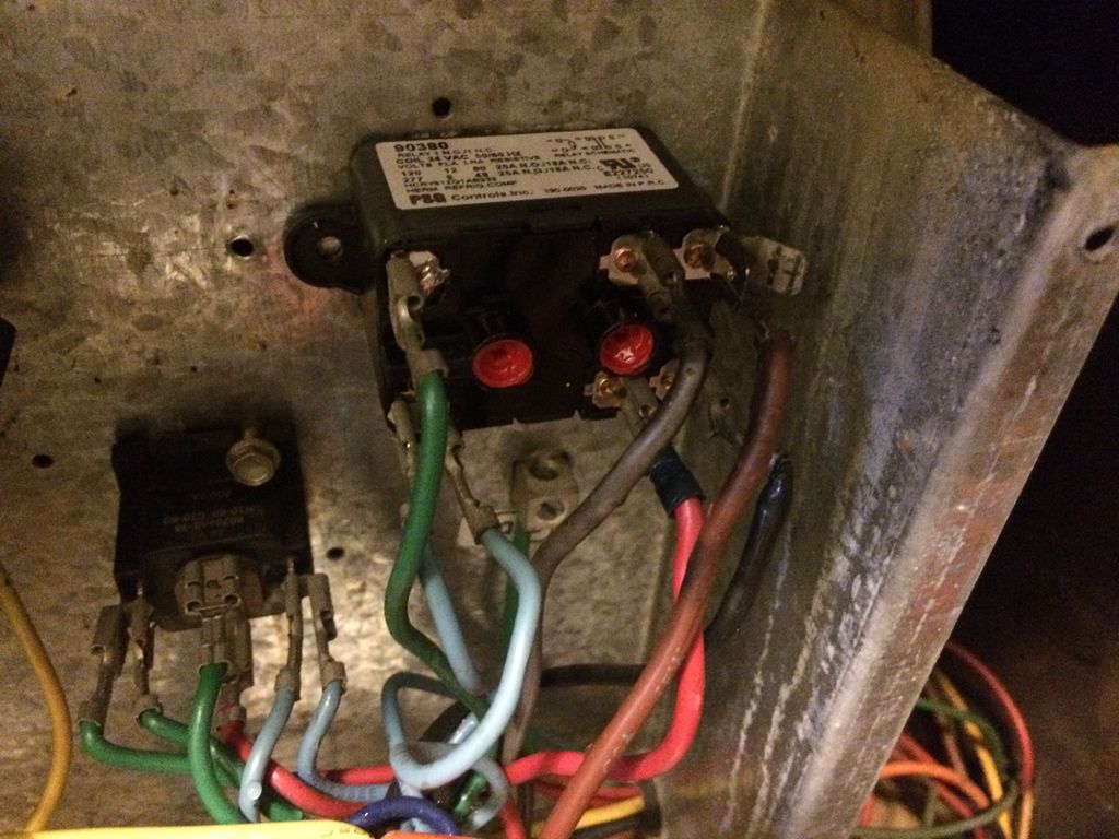 Relay was burnt-out and we switched it out for a n